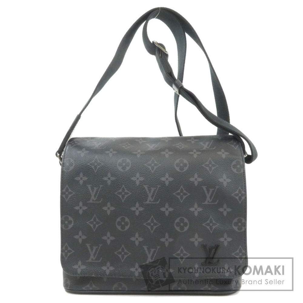 Louis Vuitton District NM Monogram Eclipse Black Shoulder Bag